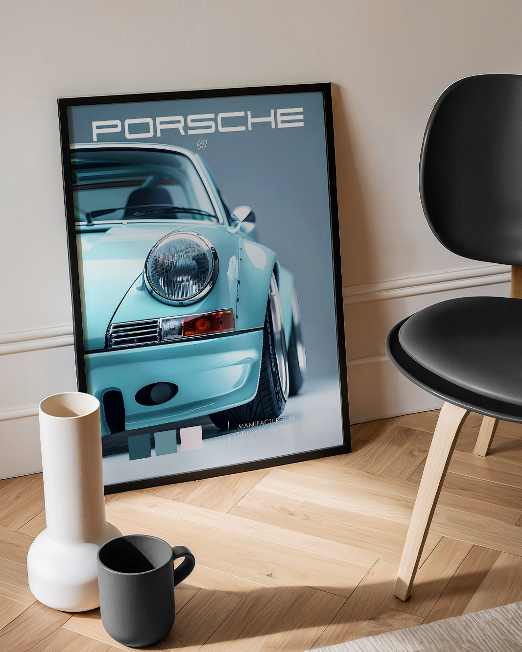 Minimalist Blue Porsche Edition 2